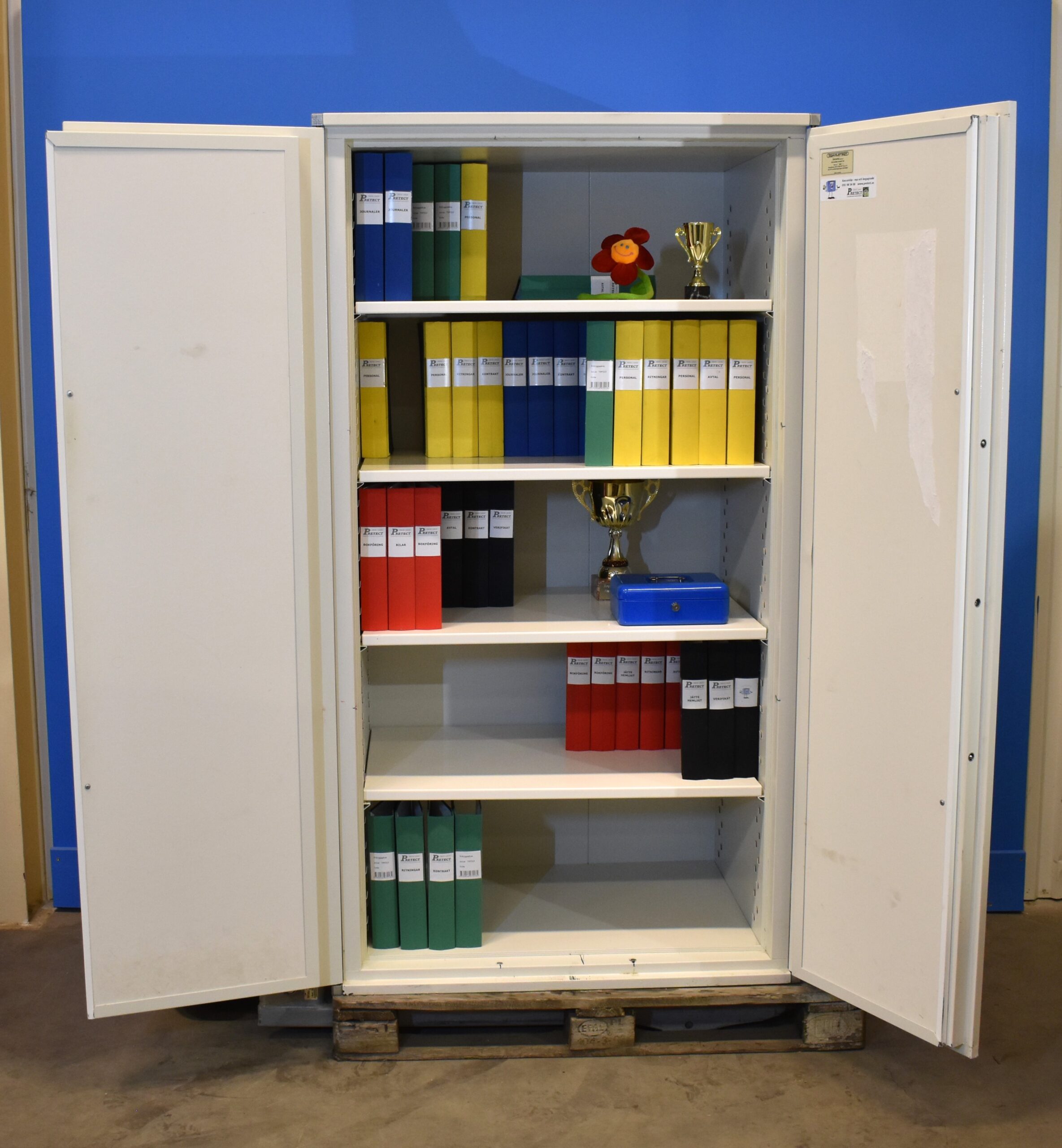 Begagnat Dokumentskåp Secura SA990 med öppen dörr 2