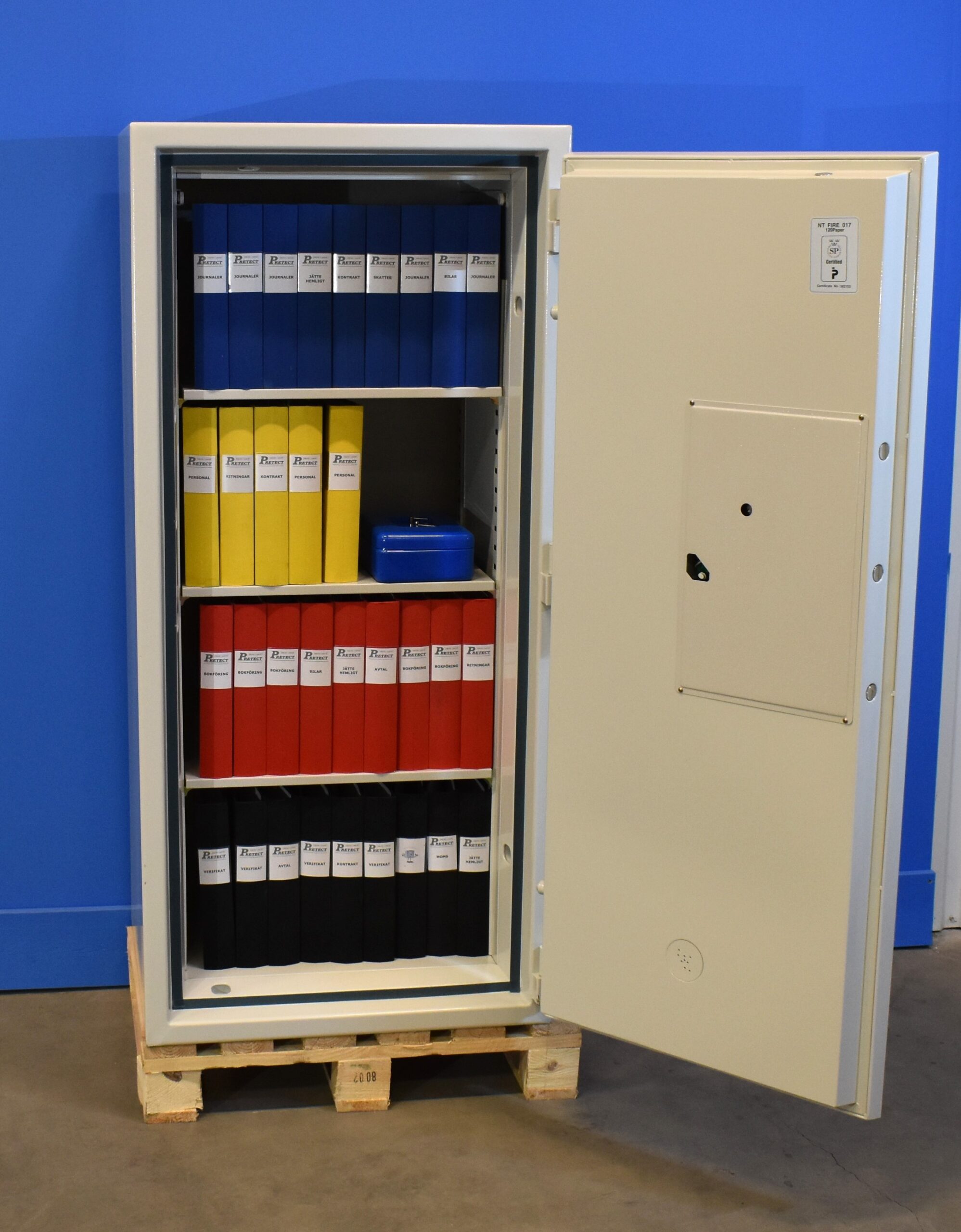 Begagnat Dokumentskåp ES350 med öppen dörr 2