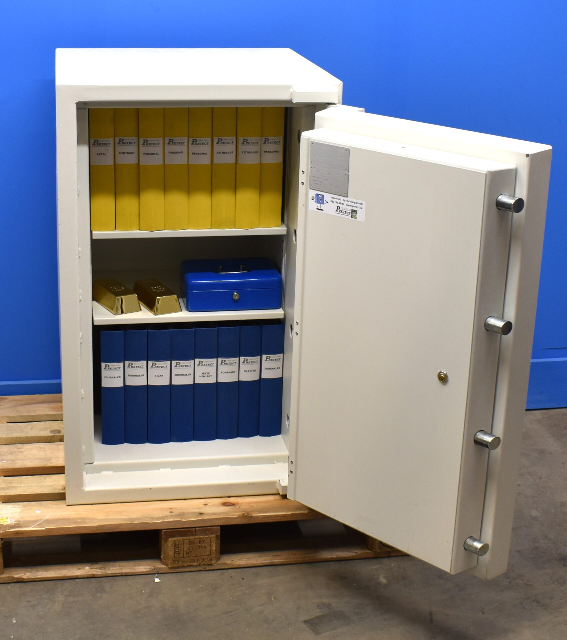 Begagnat Värdeskåp Rosengren Eurocitizen Grade1 LW med öppen dörr 2