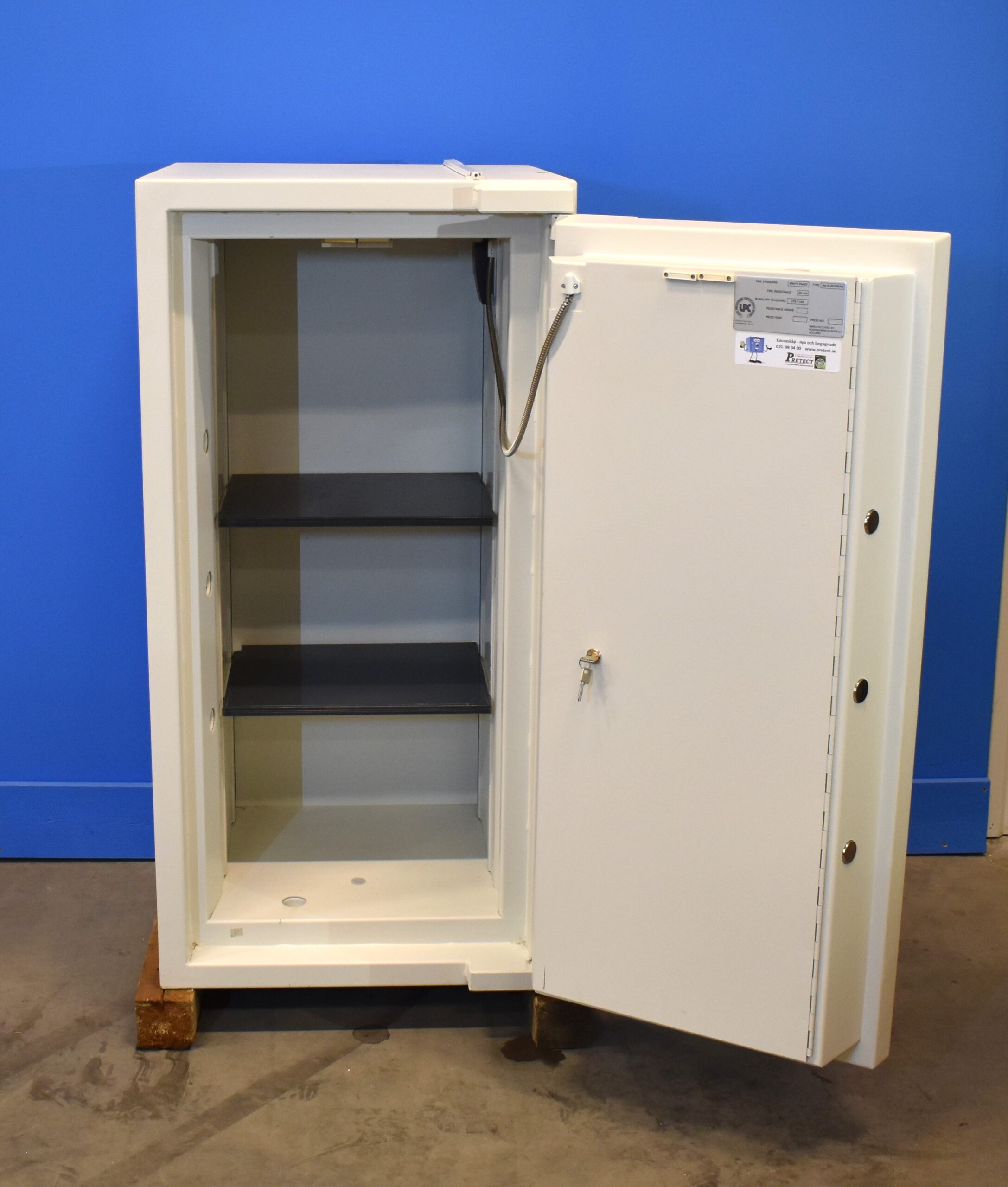 Begagnat Värdeskåp Rosengren Grade 4 med öppen dörr 1