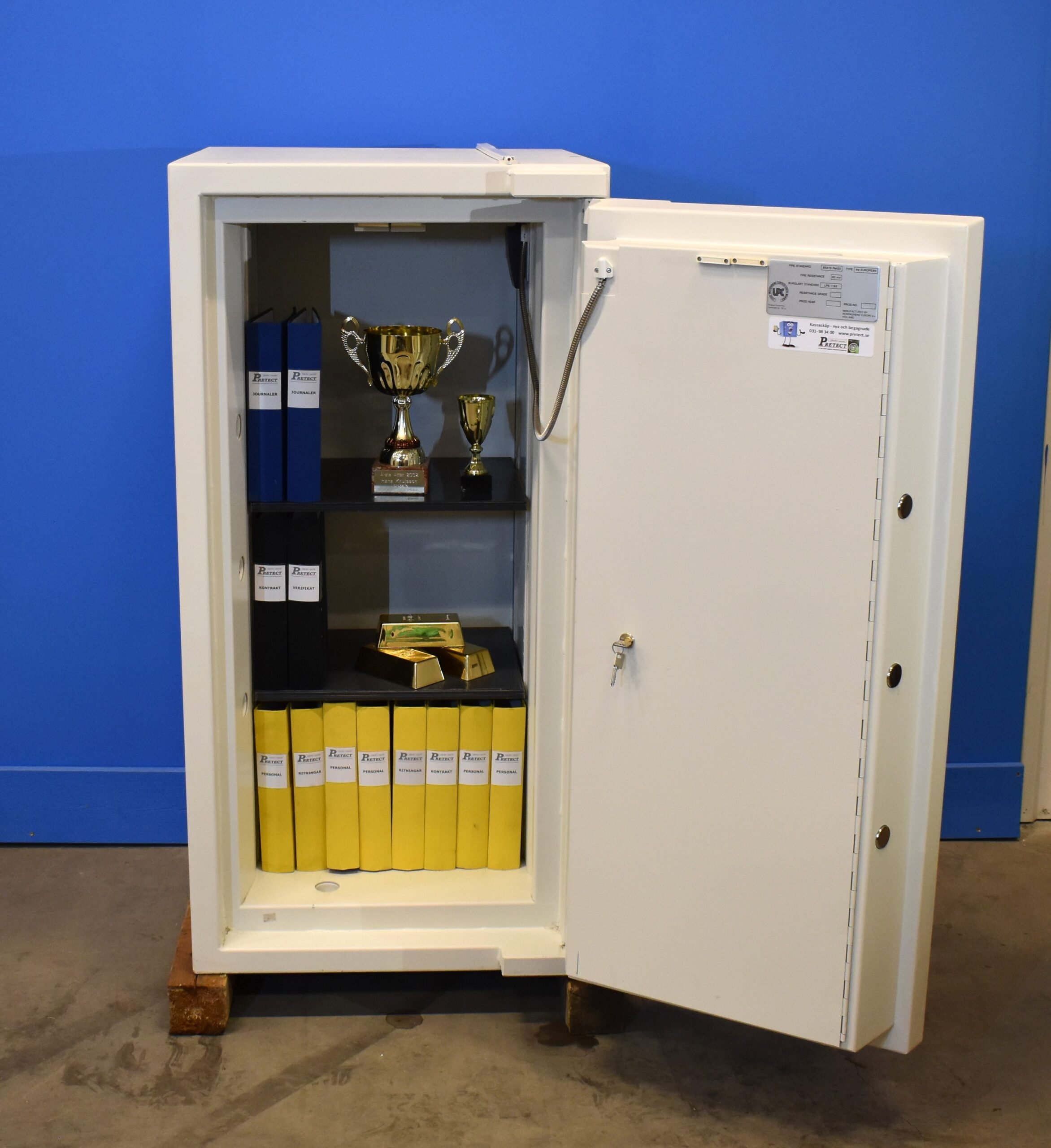 Begagnat Värdeskåp Rosengren Grade 4 med öppen dörr 2